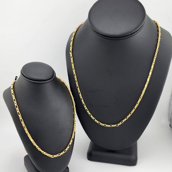 Brand New Brazilian 18k Gold Filled Elegant Necklace Style 2 - Picture 11 of 12